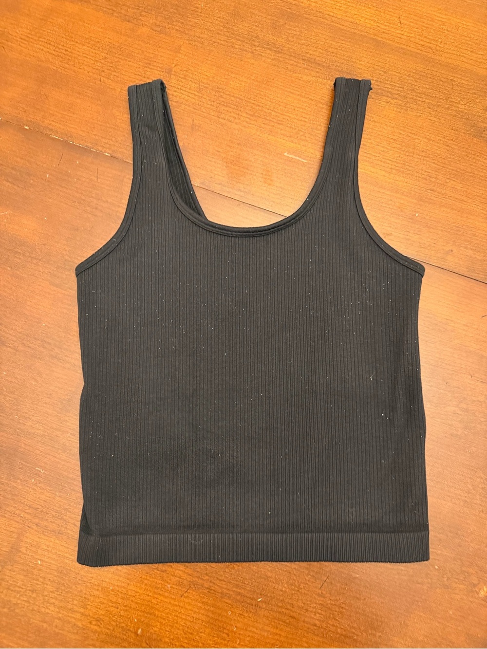 Target A New Day Black Ribbed Tank Size M